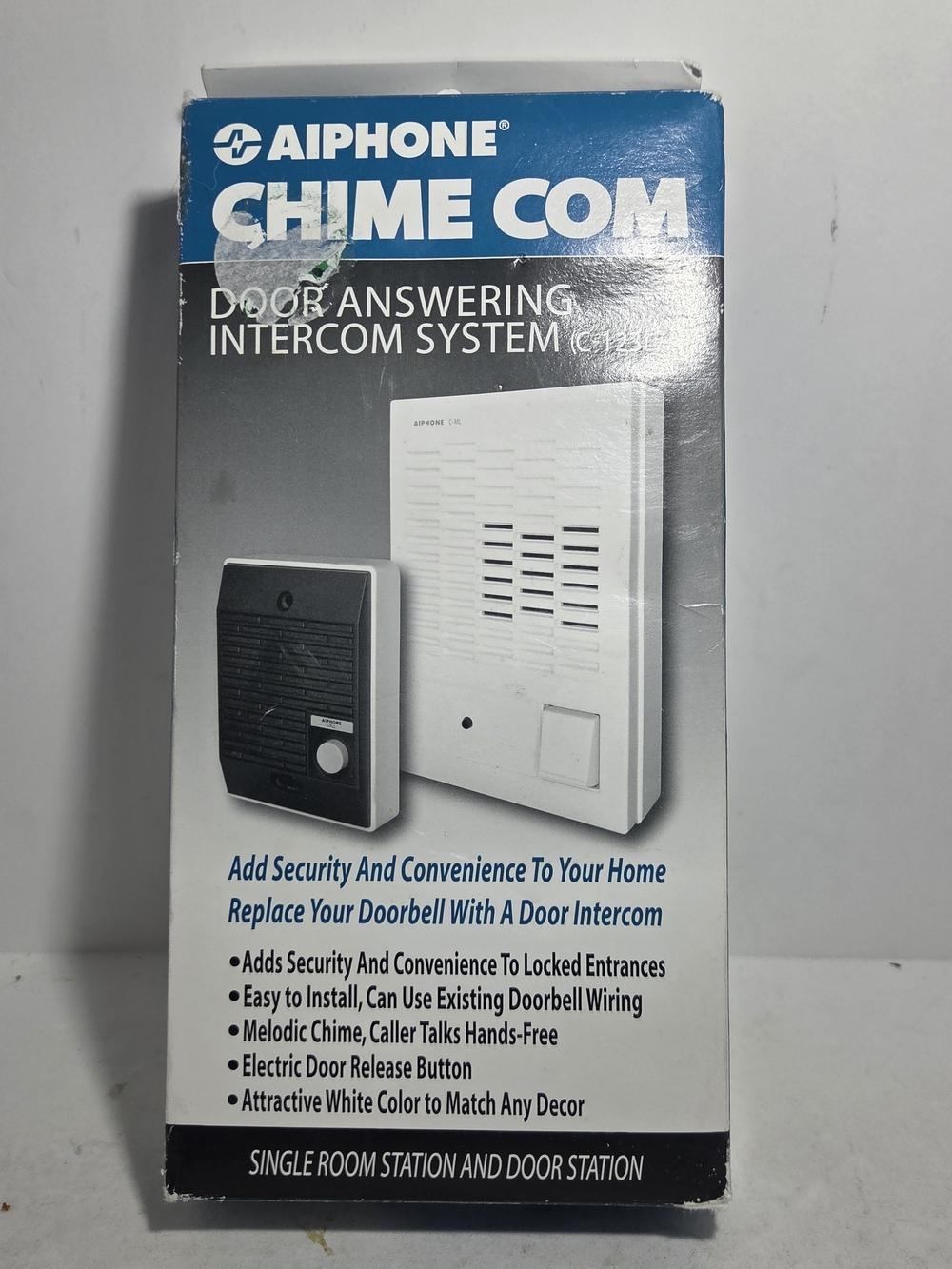 Aiphone Chime Com C-123L/A Door Answering Intercom System Set - New in Box